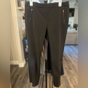Black Crop Dress Pants